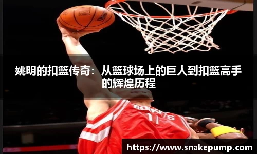 姚明的扣篮传奇：从篮球场上的巨人到扣篮高手的辉煌历程